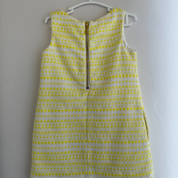 Kate Spade 3T Yellow Shift Dress - Picture 4 of 5